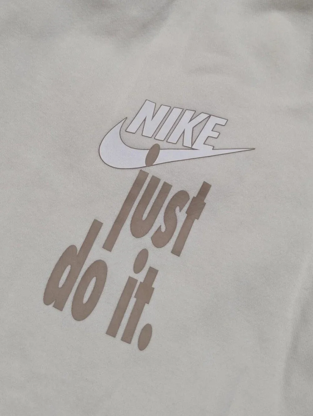 Nike Youth Classic Jogger Cream Fleece Sweatpants Size XL Loose Fit